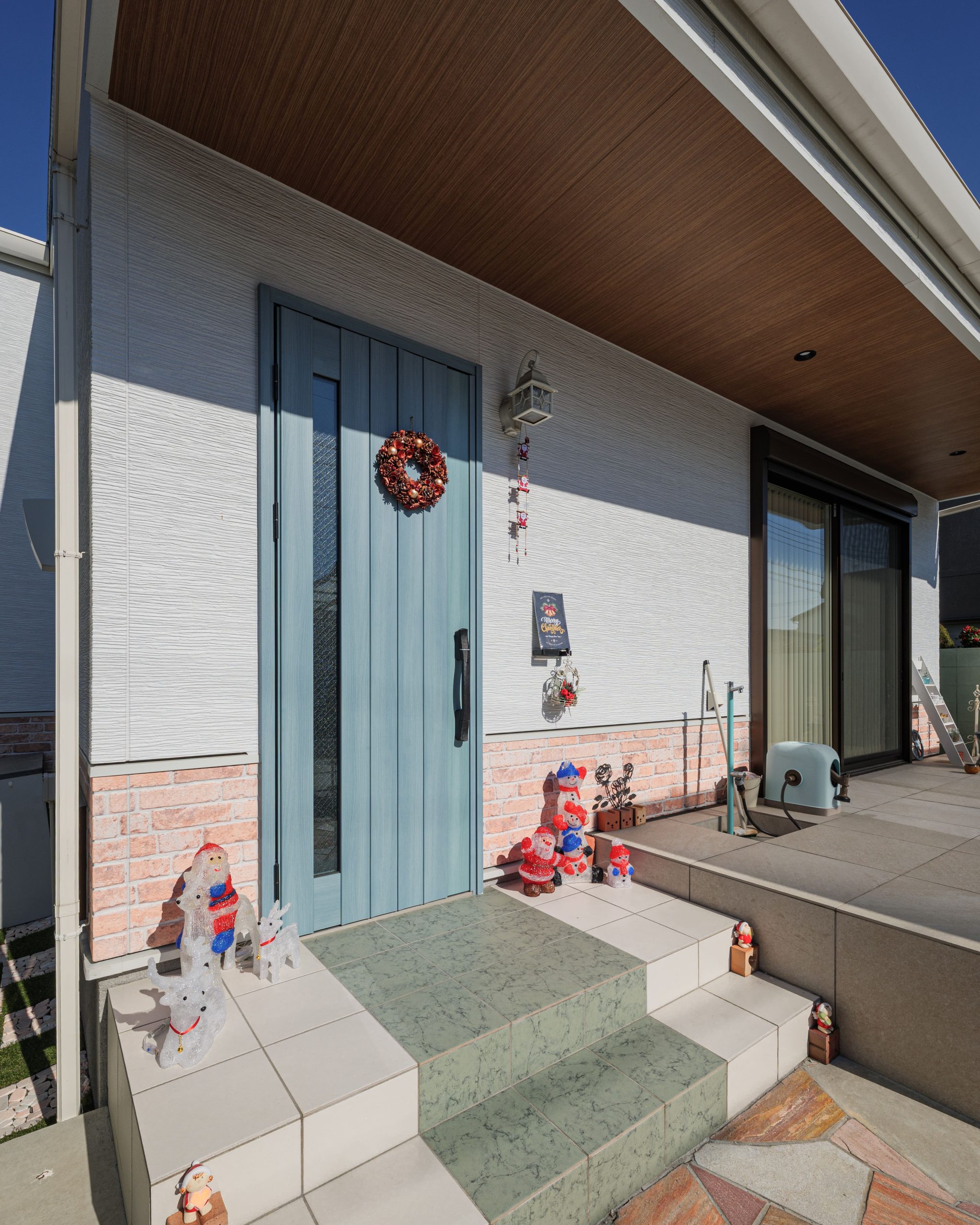 ロフトのある平屋の家